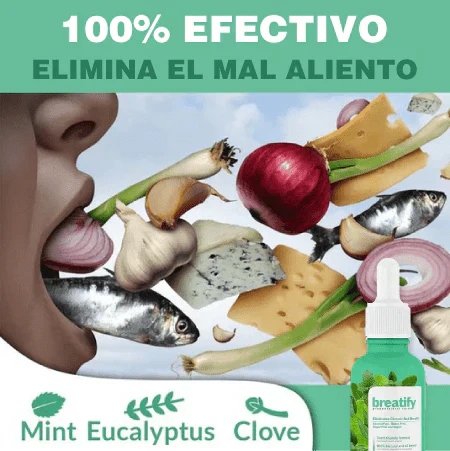 BREATIFY - GOTAS NATURALES CONTRA EL MAL ALIENTO