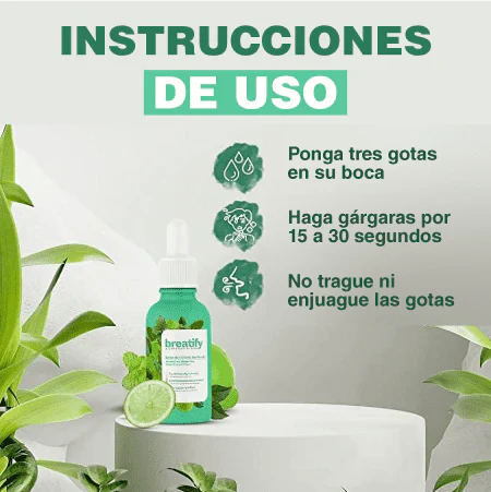 BREATIFY - GOTAS NATURALES CONTRA EL MAL ALIENTO