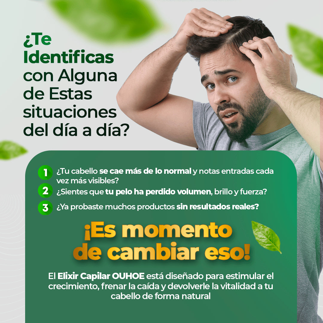 ELIXIR CAPILAR OUHOE - ENVIO GRATIS A TODO EL PAÍS